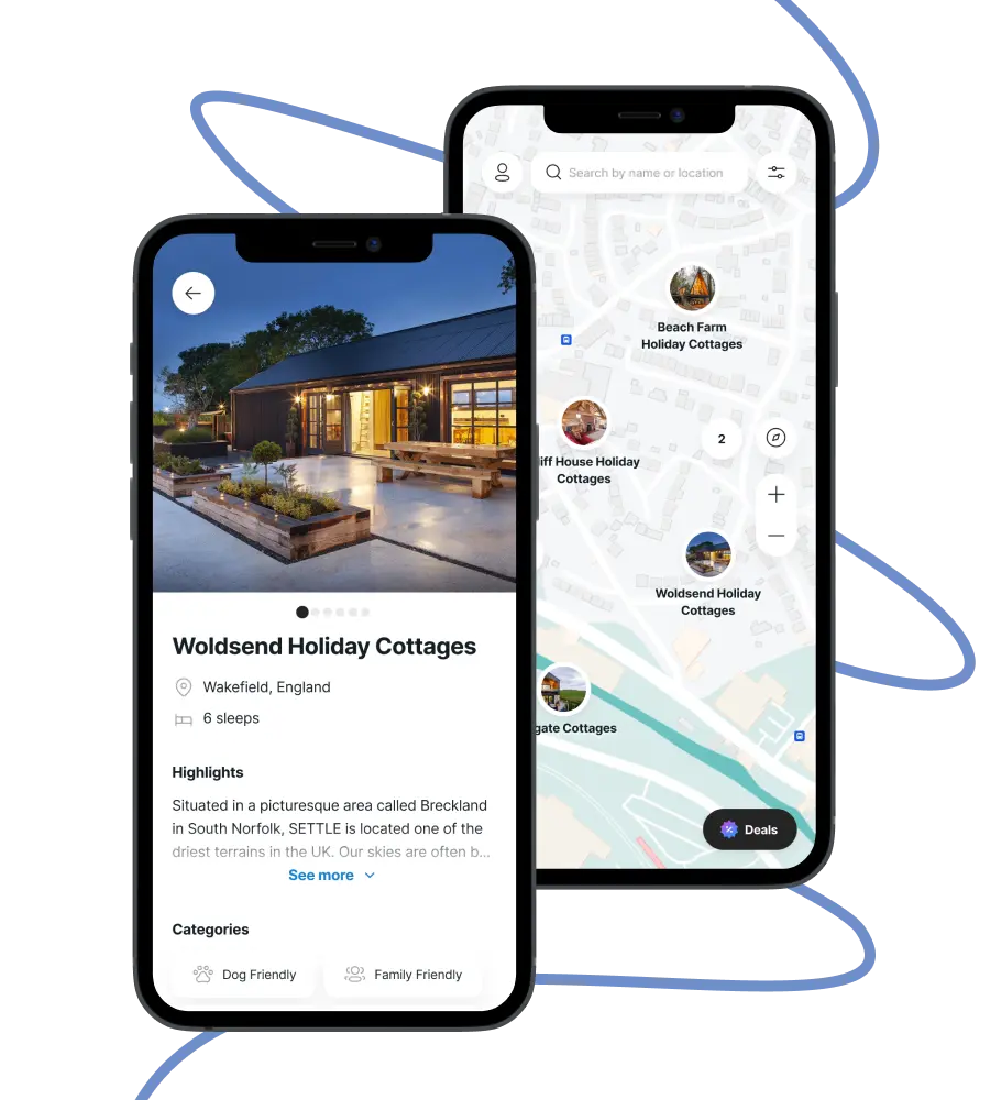 A mobile-first web app for UK Retreats