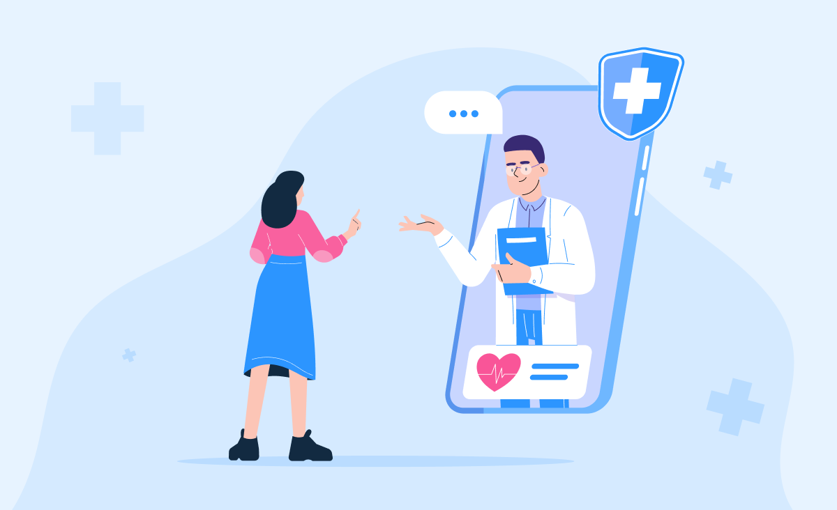 AI chatbot development for healthcare businesses