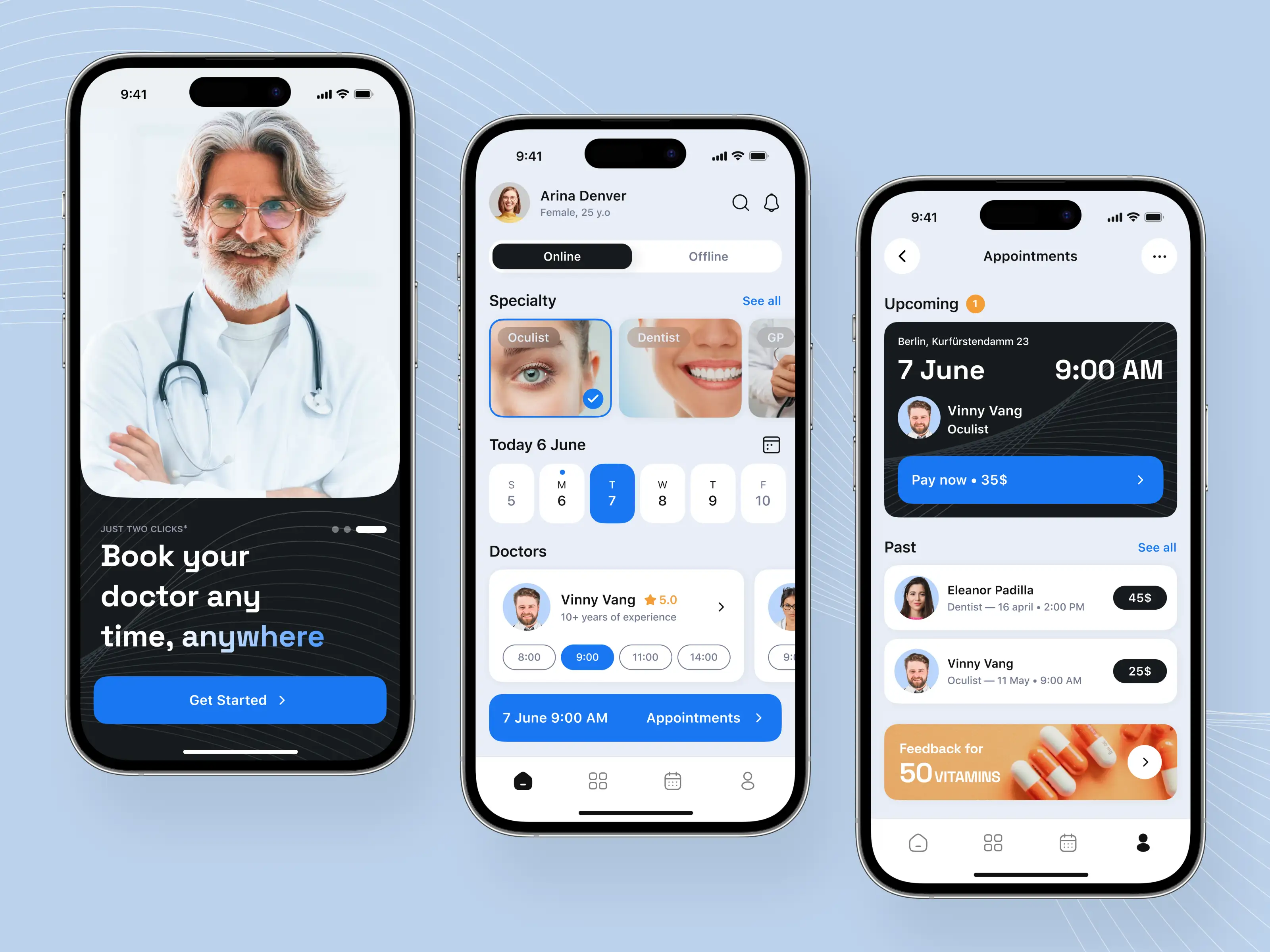 Healthcare mobile app