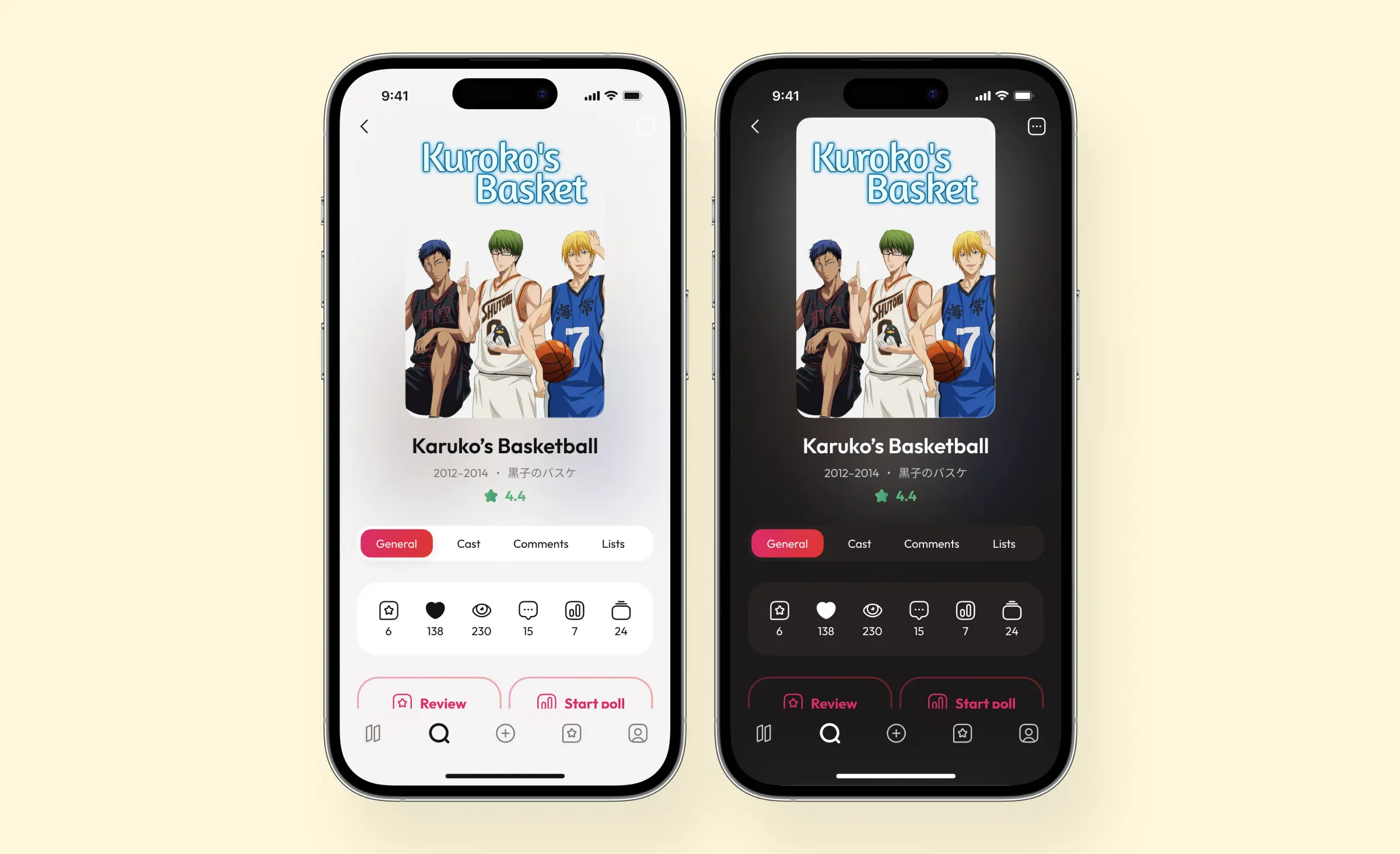 An example of mobile app development cost: IMDb-like app for anime enthusiasts