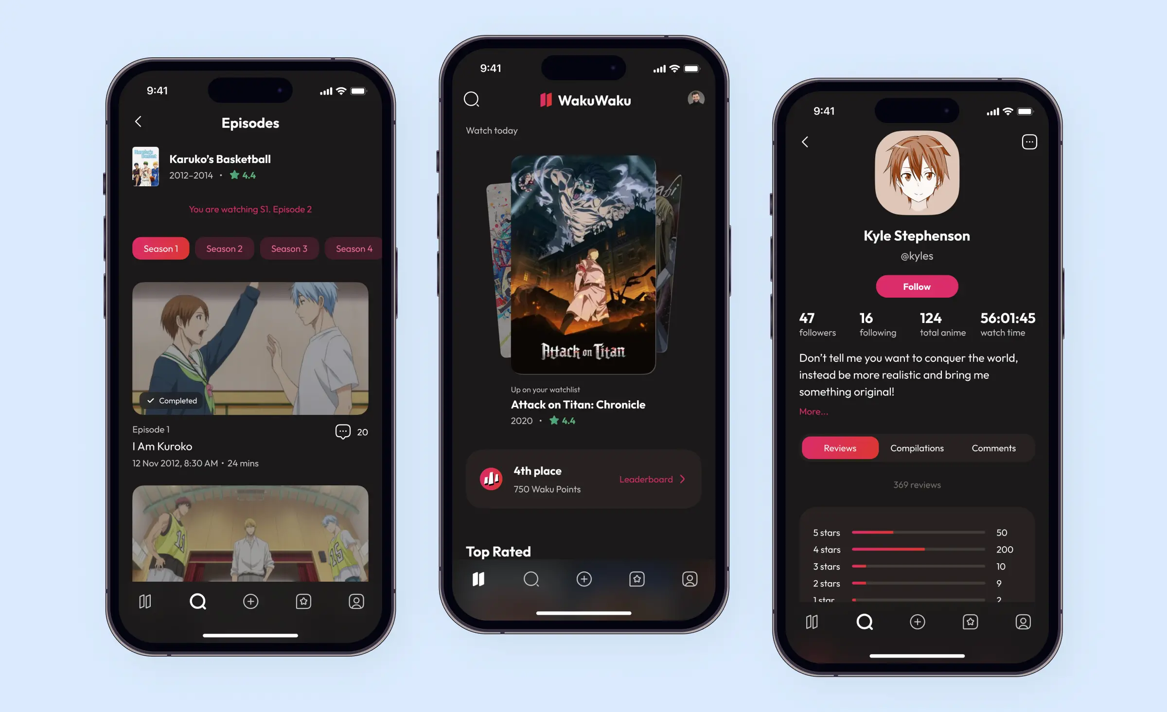 An example of good behavioral design in the entertainment industry - an iMDb-like app designed and developed by Ronas IT