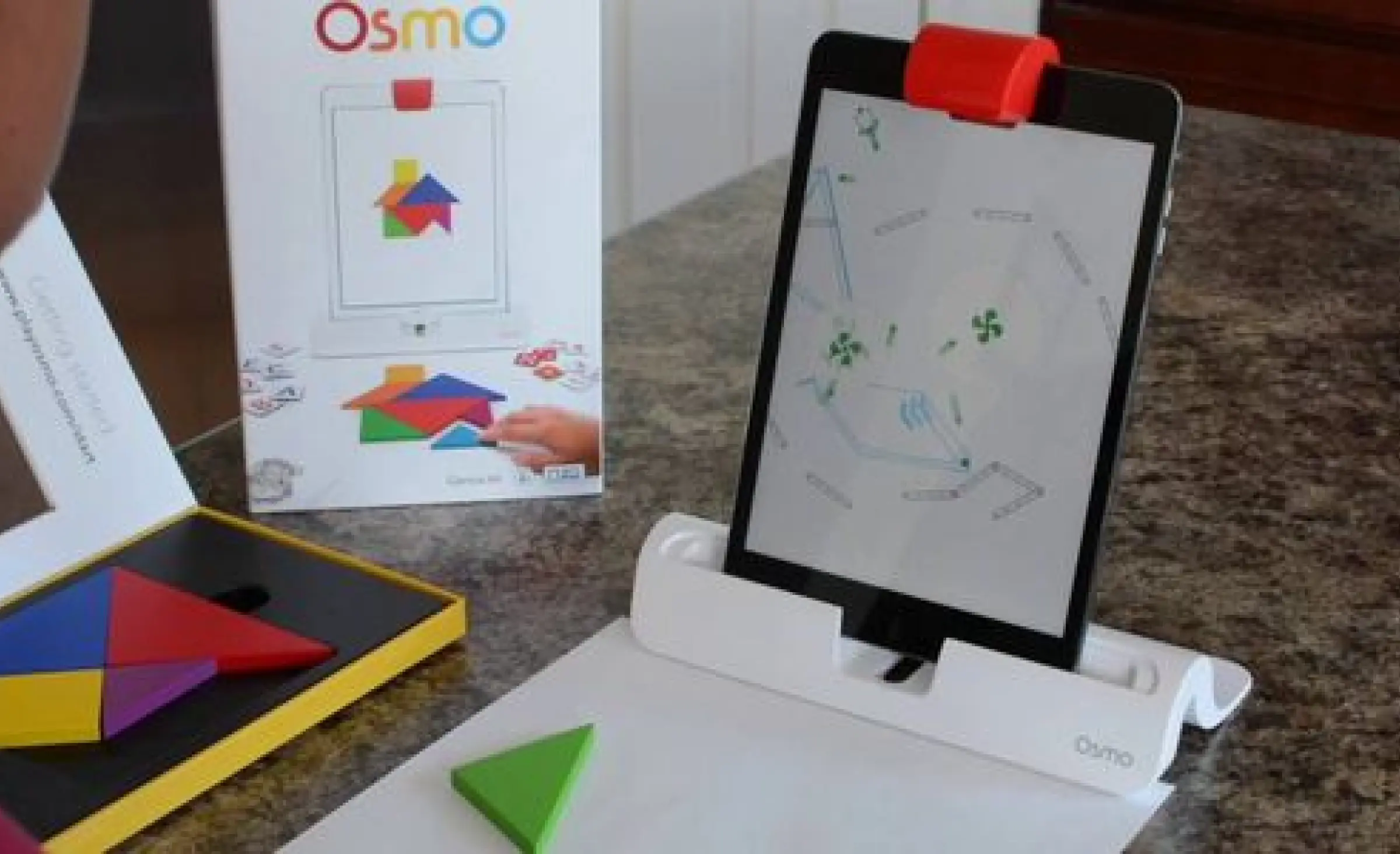 Newton, one of the games created by Osmo, a leading education startup company