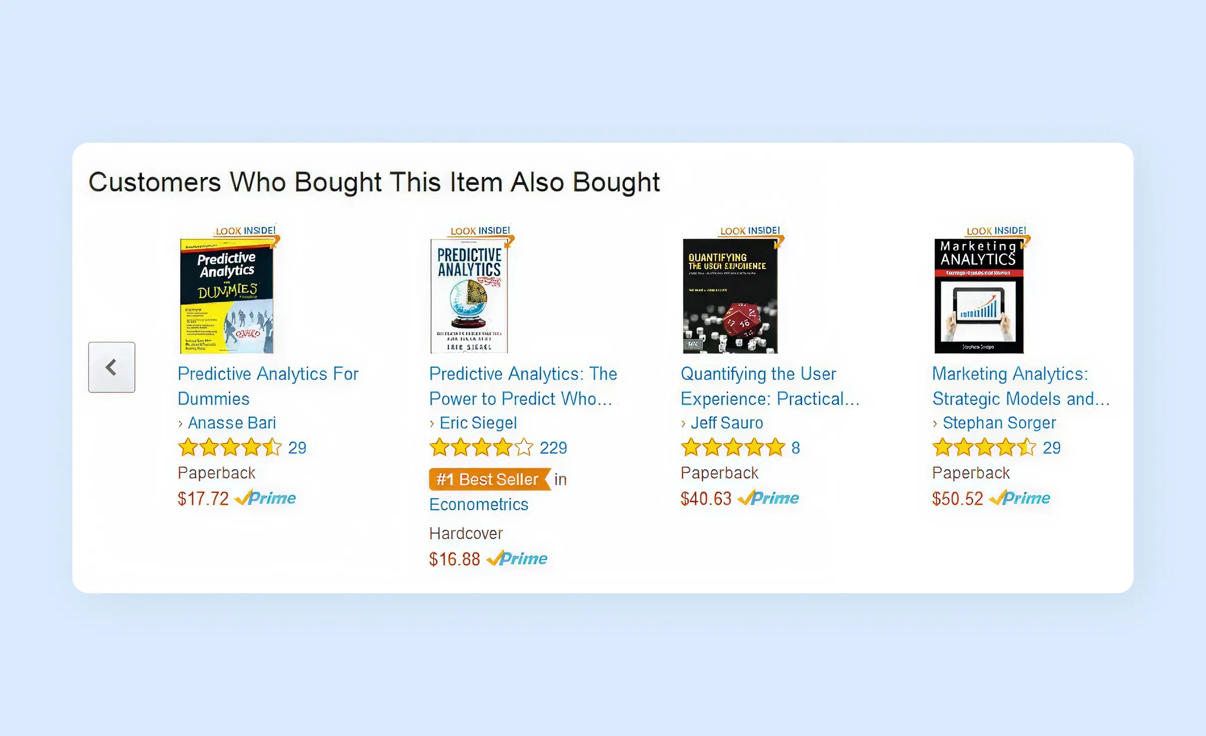 An example of good behavioral design in the e-commerce industry - Amazon