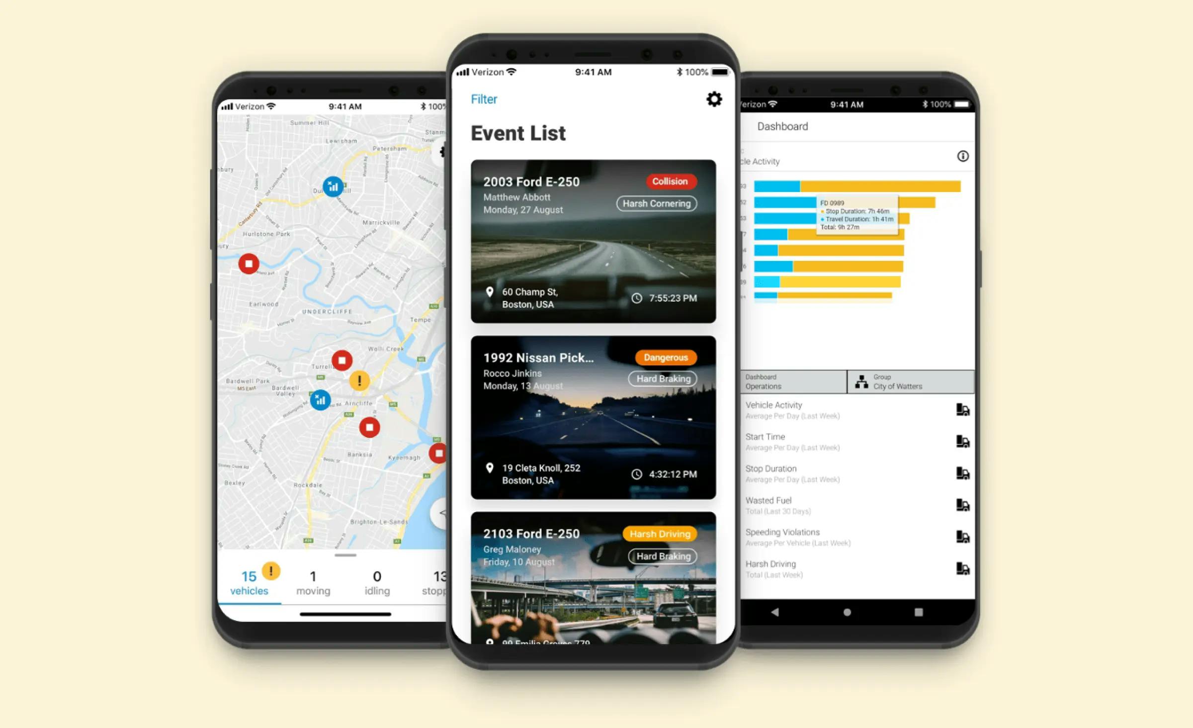 Verizon Connect - an example of successful automotive app development