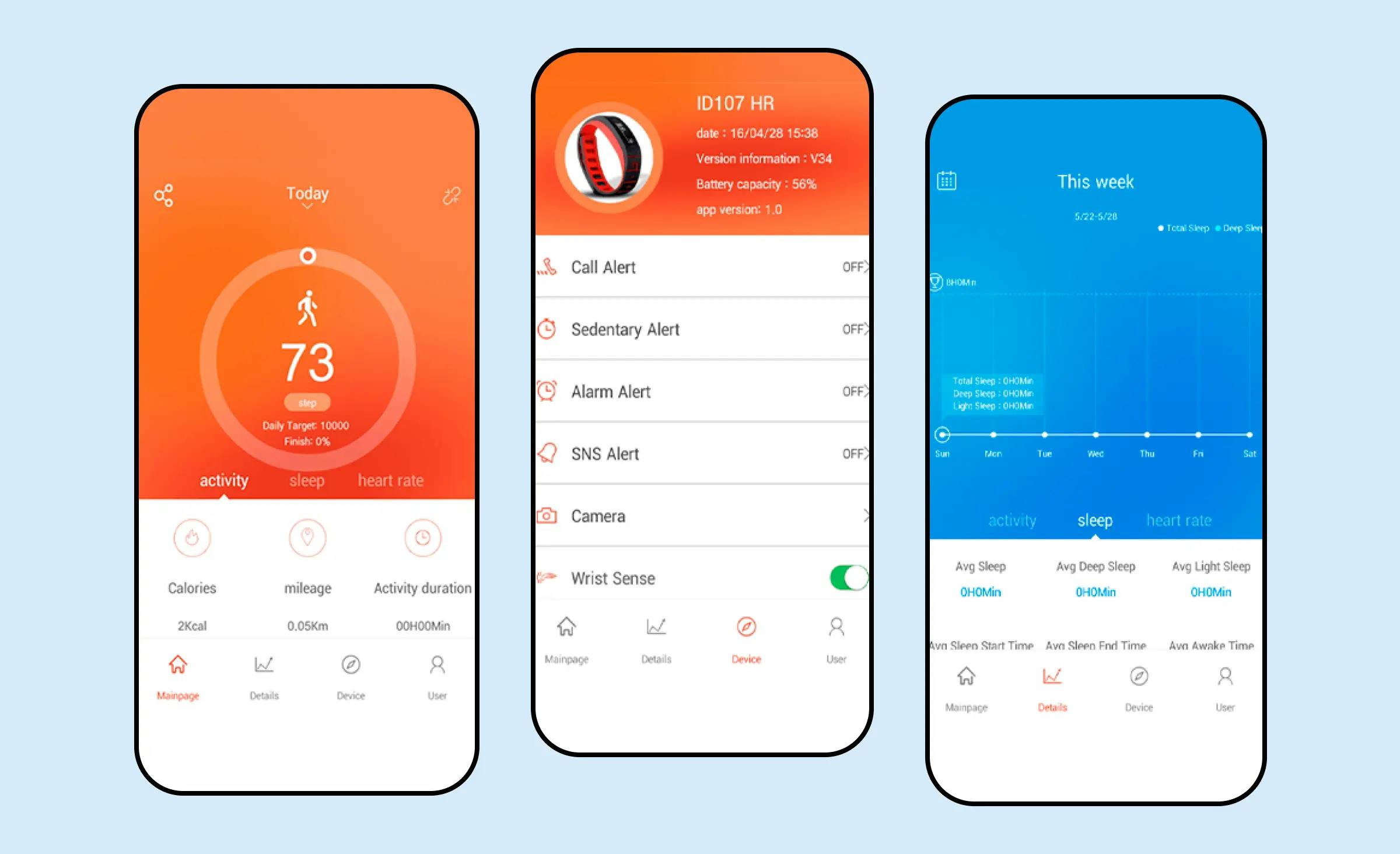 Wearable app development for fitness trackers: VeryFitPro