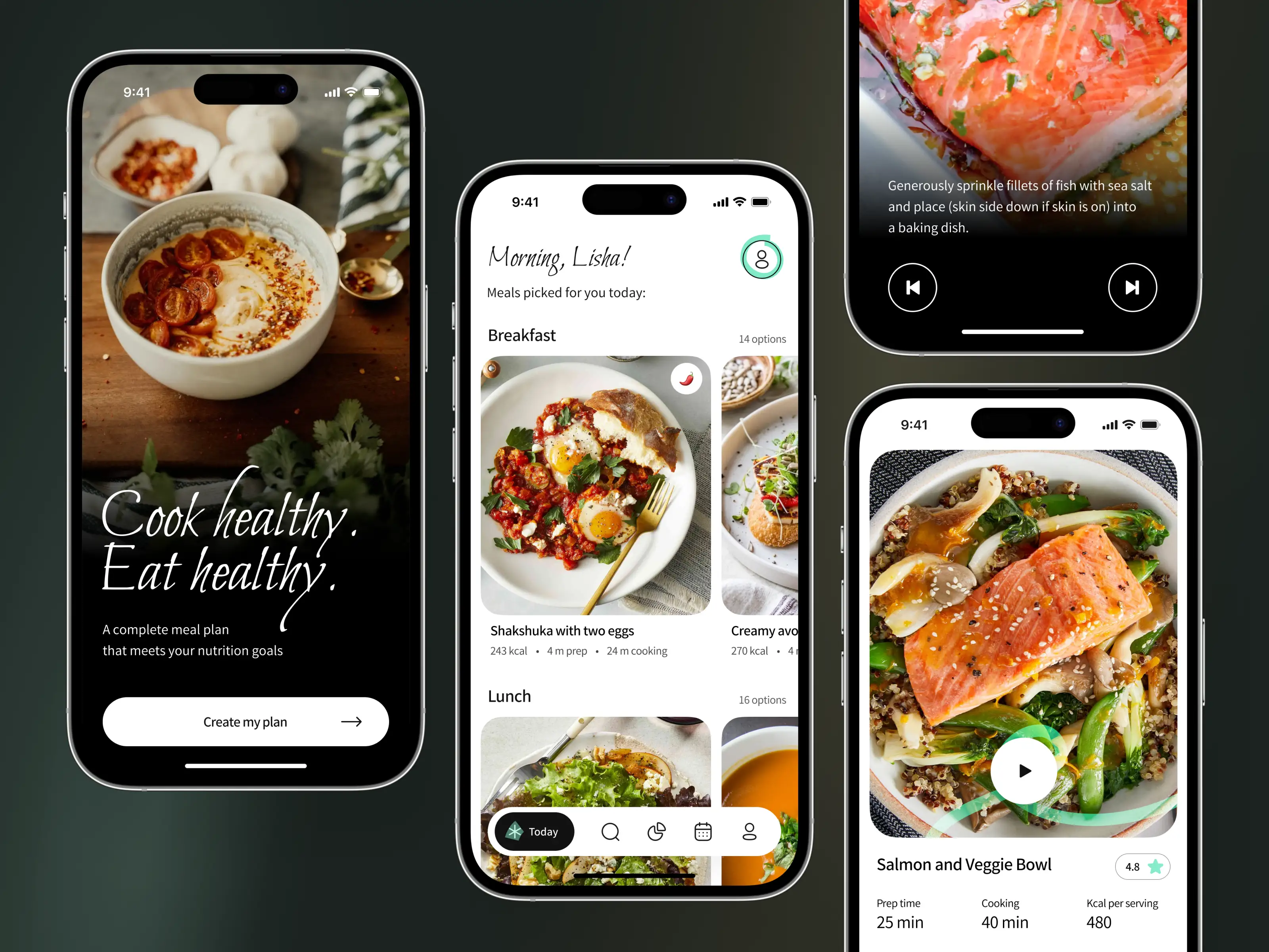 Food mobile app