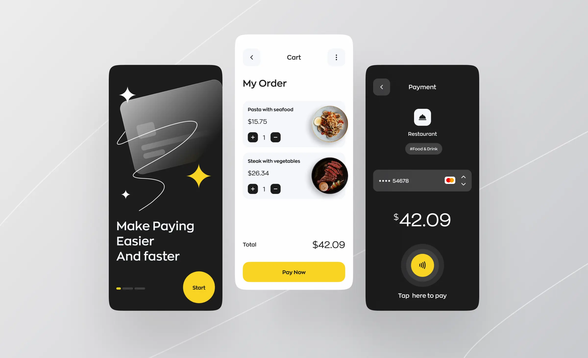 Tap to Pay on iPhone: restaurant Tap to Pay app created by Ronas IT