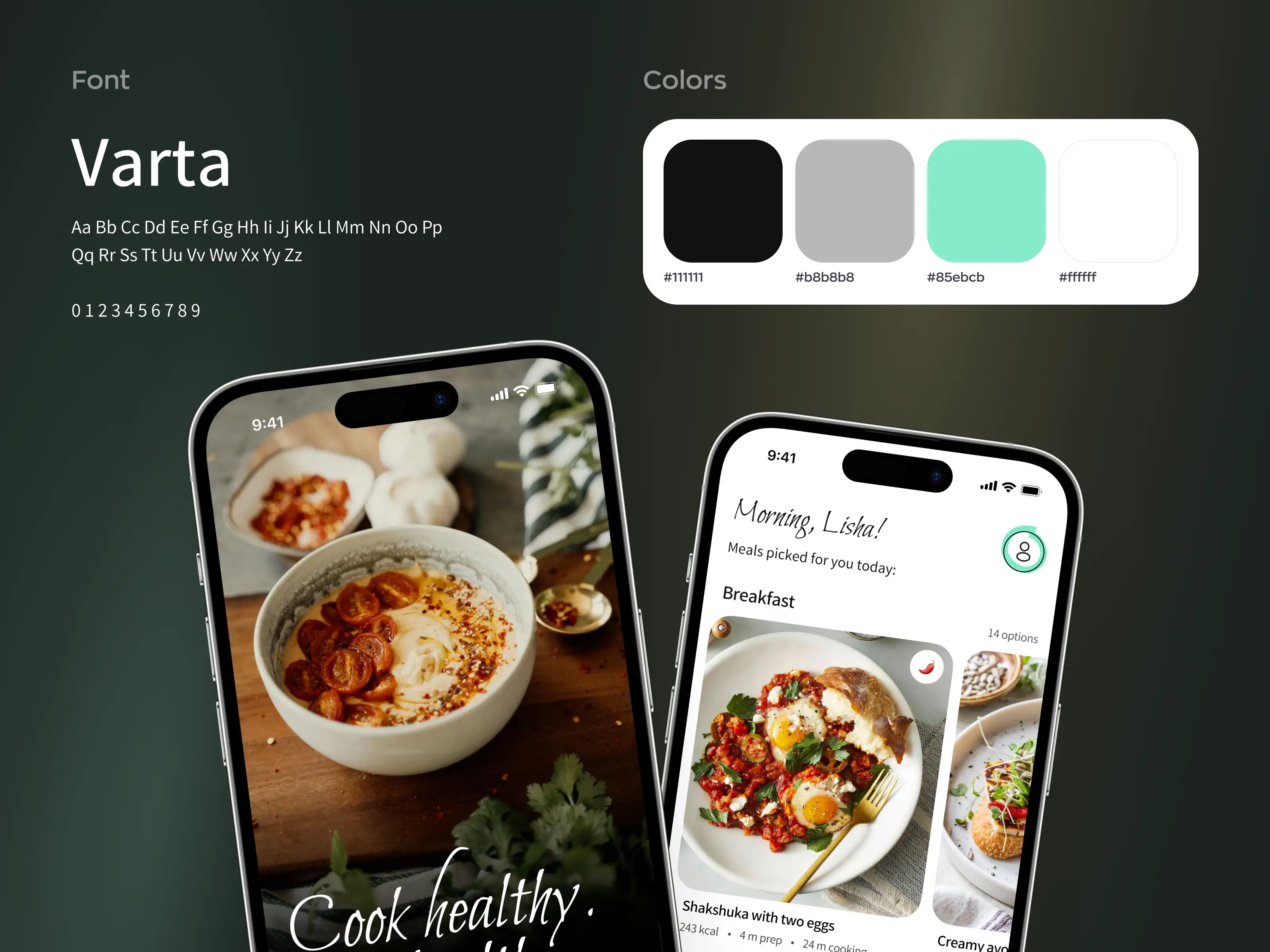 Food mobile app