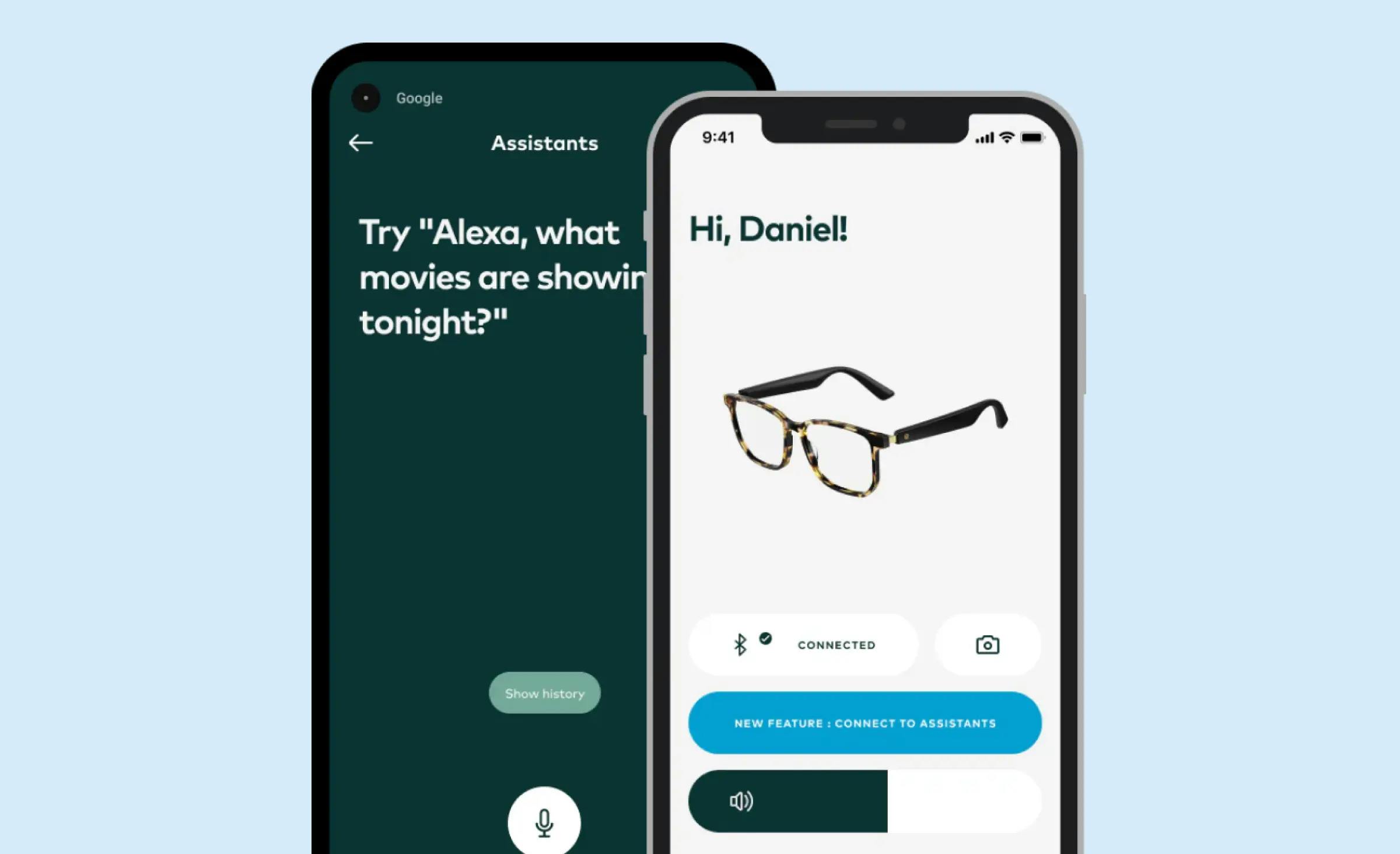 Wearable app development for smart glasses: Vue Lite