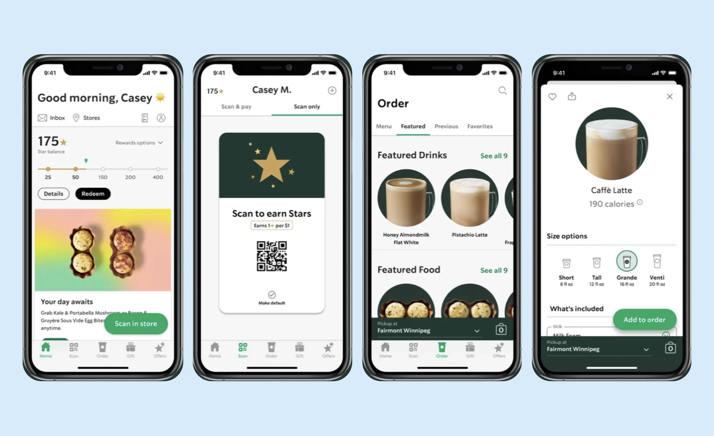 Increase user engagement: Starbucks loyalty program