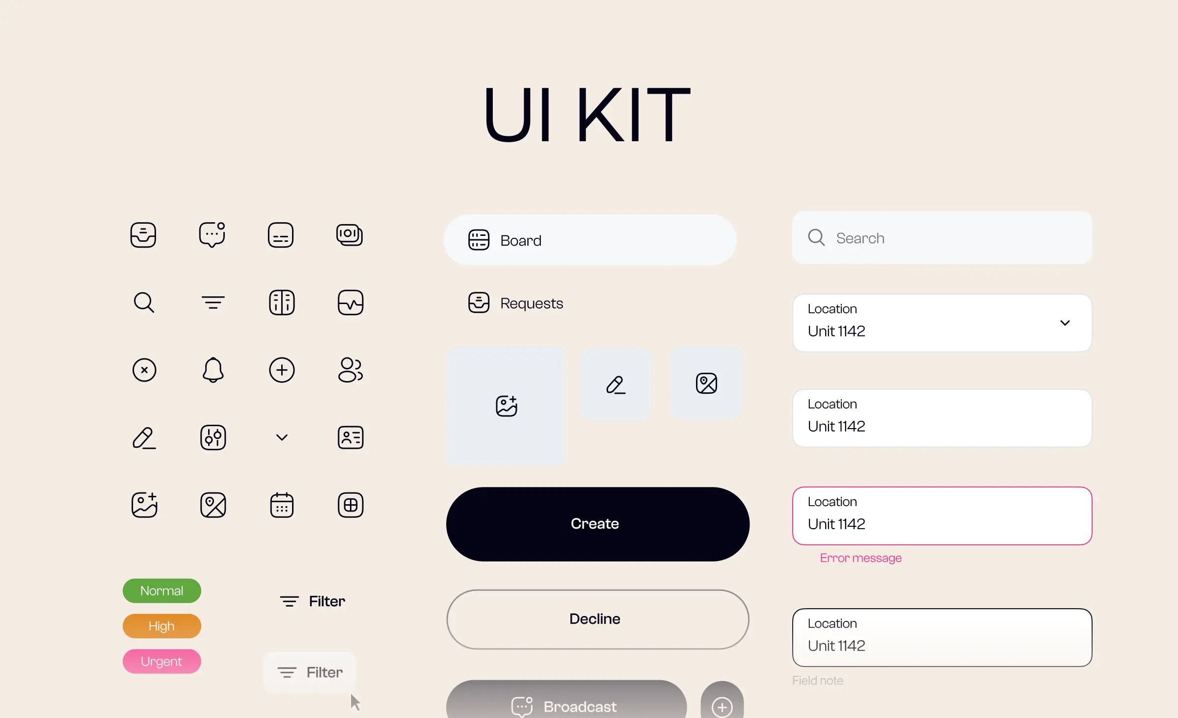 UI Kit in UI/UX design