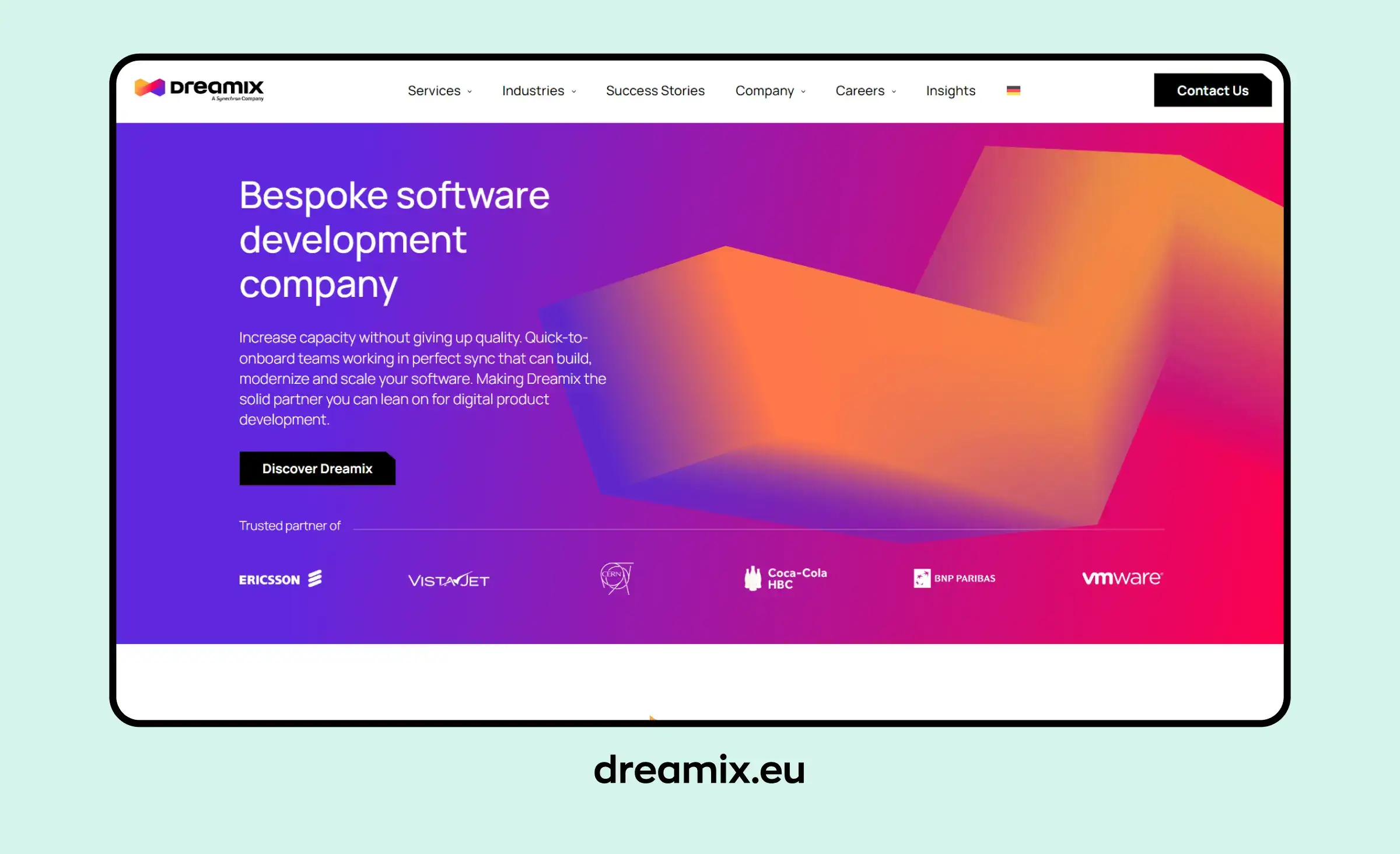 Dreamix software outsourcing company