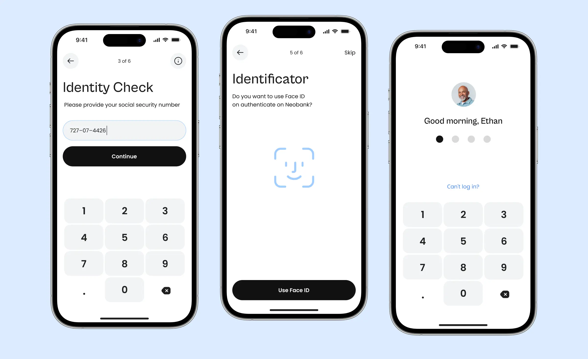 UI/UX design concept for mobile payments in a future UAE neobank app