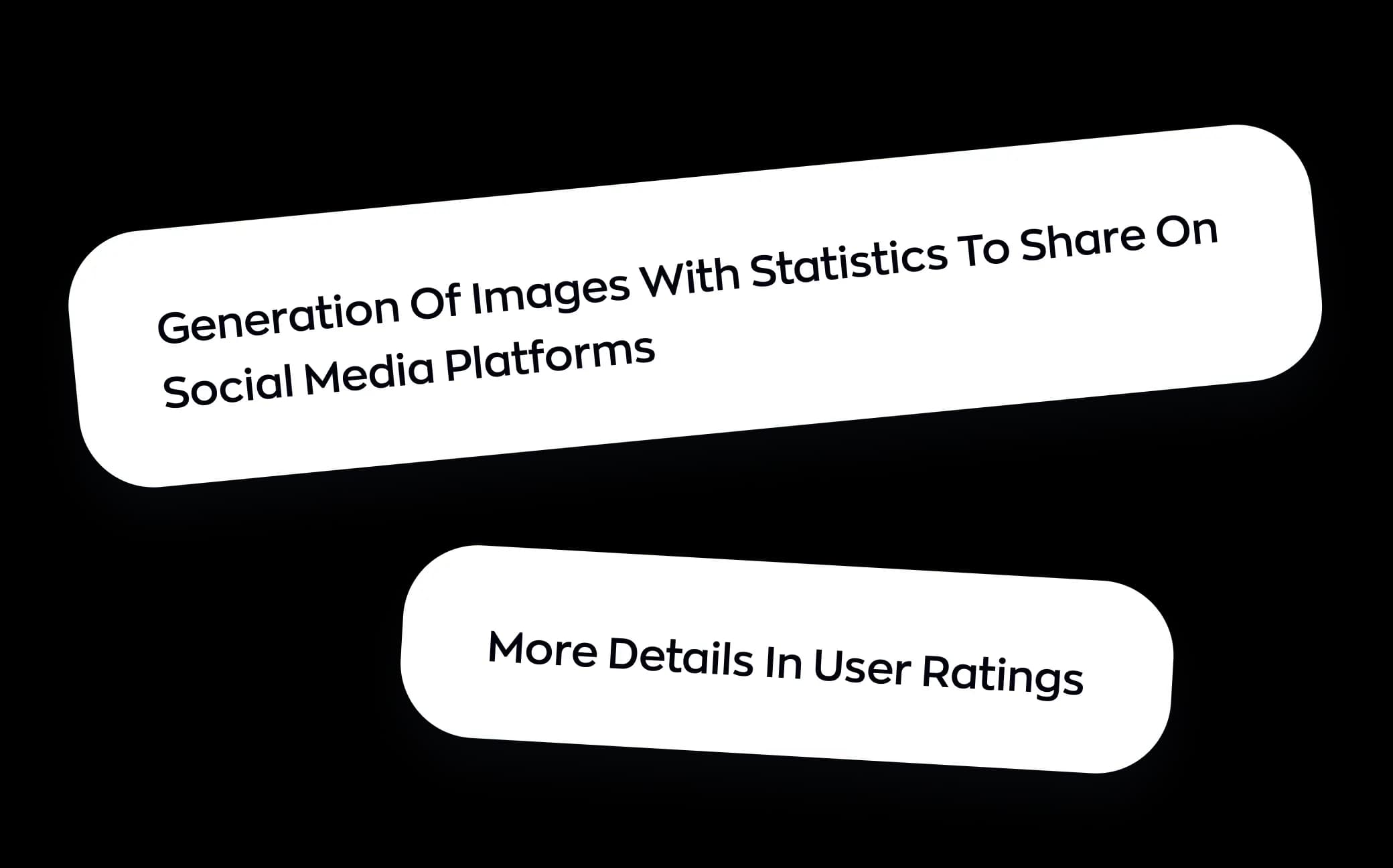 Features dropped from the first version: generation of images with statistics to share on social media platforms, and more details in user ratings.