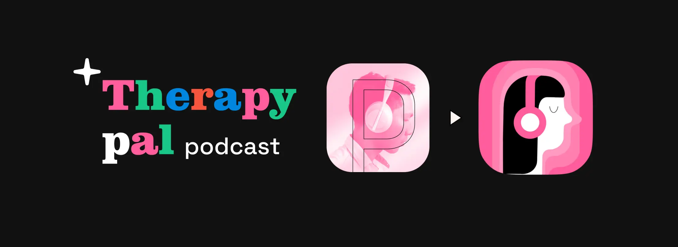 Therapy Pal podcast logo and app icon
