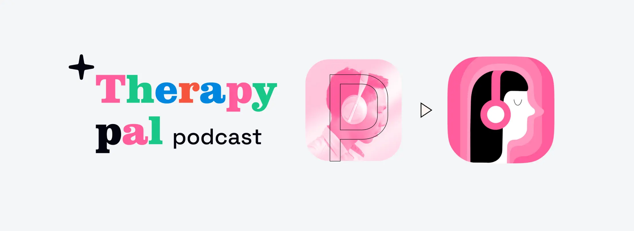 Therapy Pal podcast logo and app icon