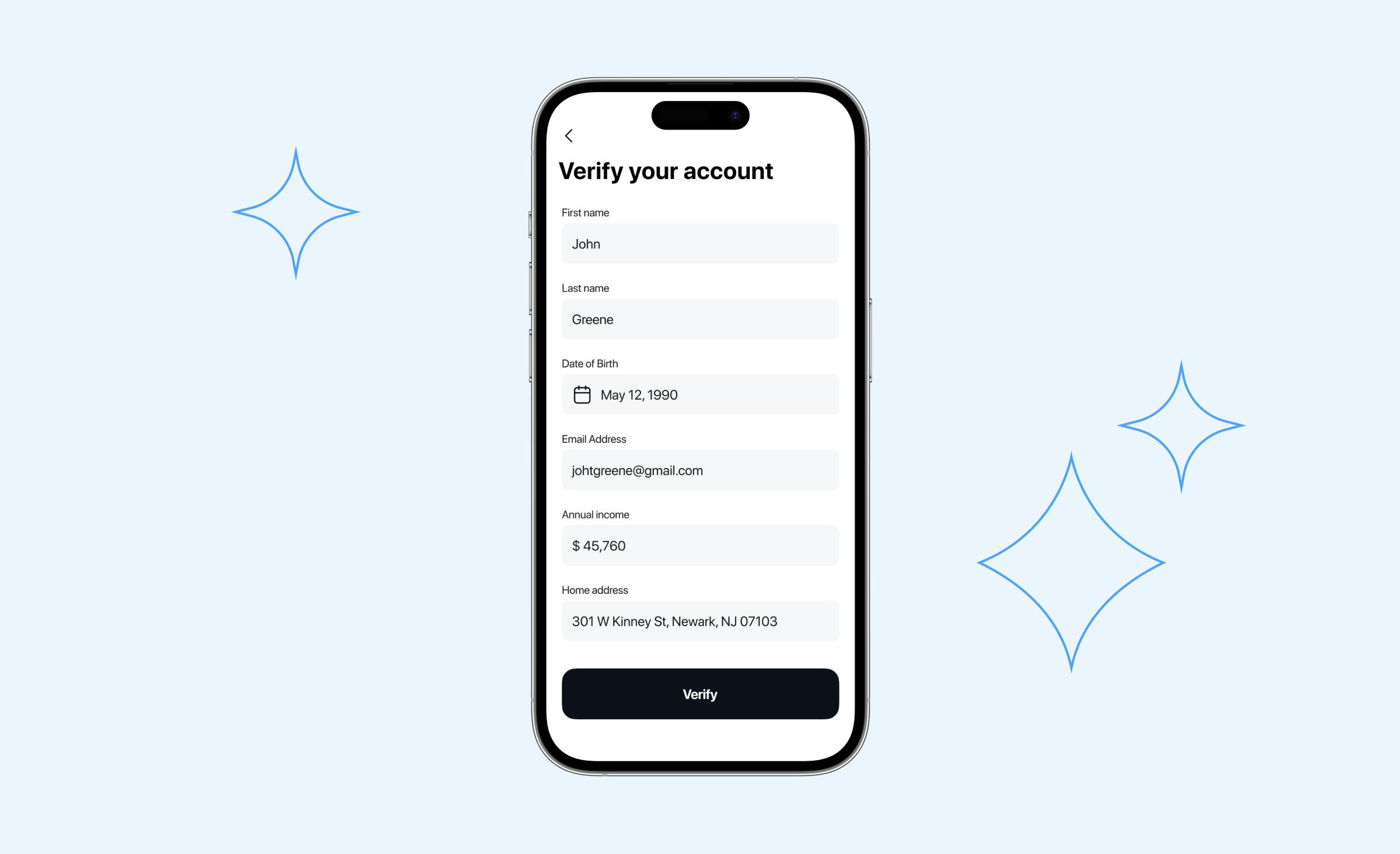 Banking app development: An example of how the KYC procedure may look like