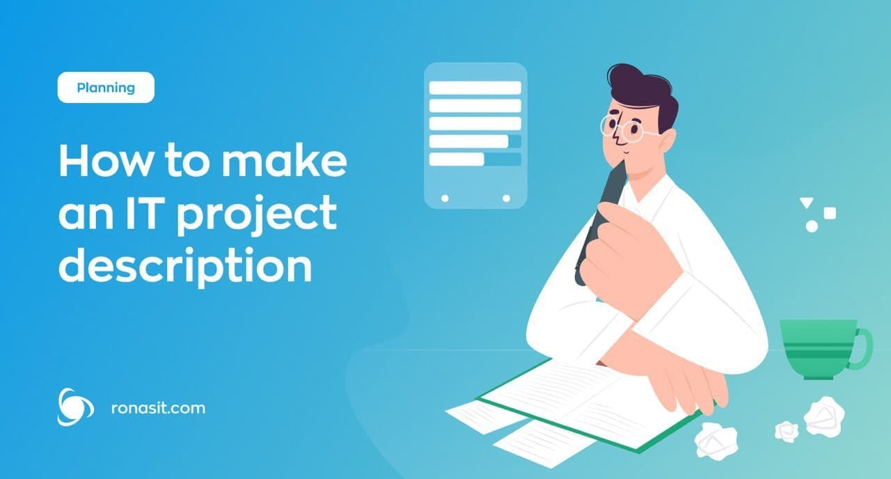 how to make an it project description