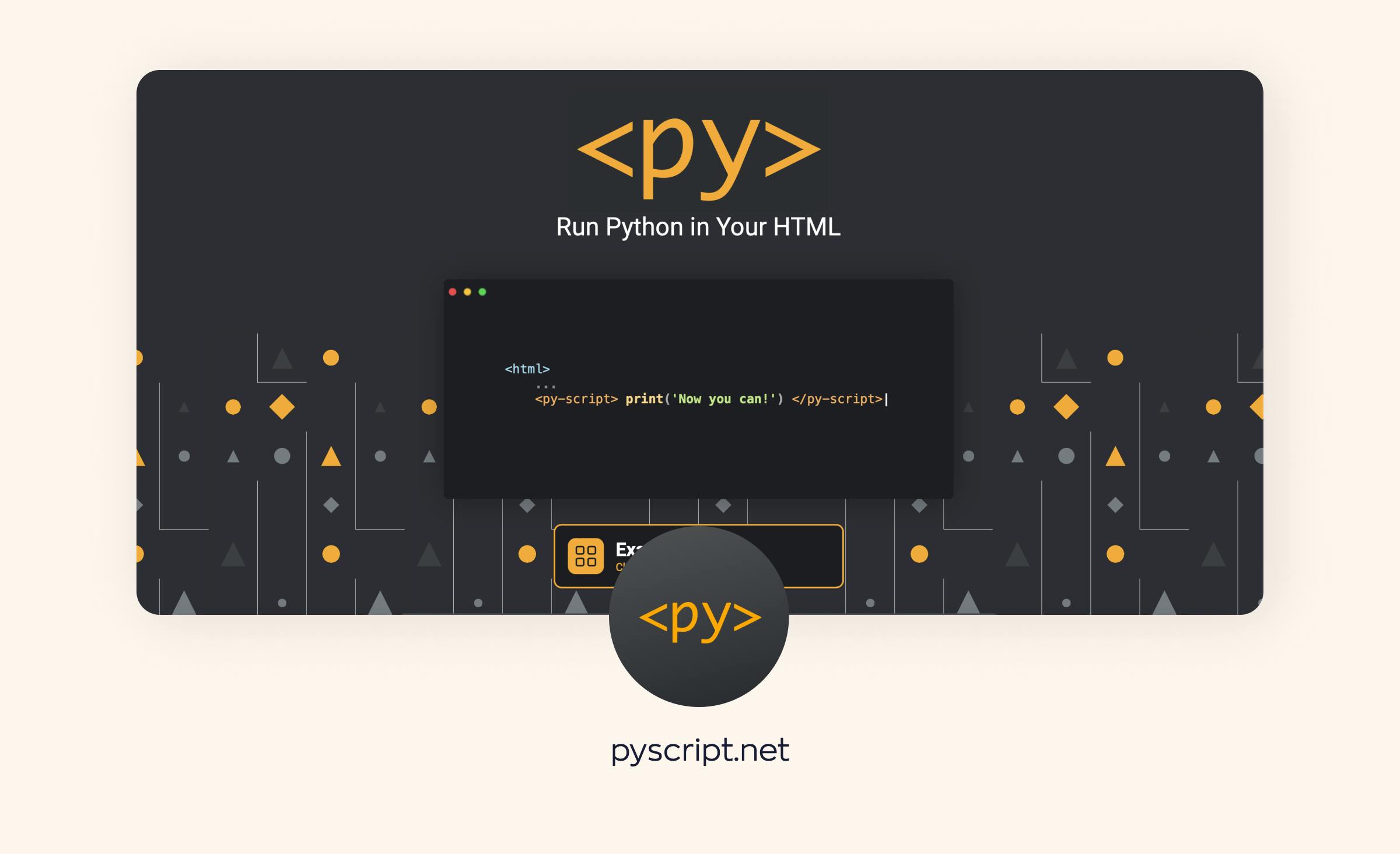 Python most popular frameworks overview: Anaconda’s tweet about PyScript
