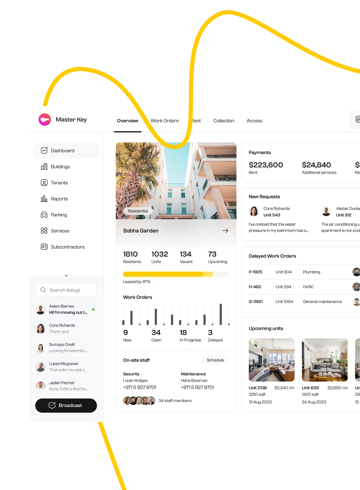 Custom property management software