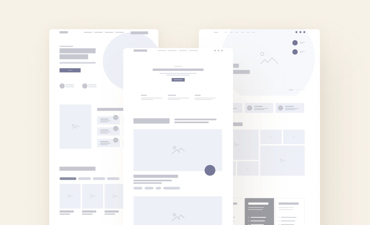 How much does it cost to redesign a website: what do wireframes look like